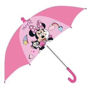 Ομπρέλα minnie ροζ-άσπρο H60cm,Φ70cm Disney WD21488