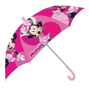 Ομπρέλα minnie φούξια-ροζ H60cm,Φ70cm Disney