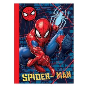 Ντοσιέ χάρτινο λάστιχο spiderman 25x35cm Spiderman