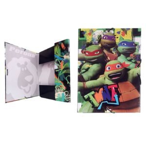 Ντοσιέ με λάστιχο ninja turtles 35x26cm Nickelodeon 8414778539808