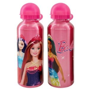 Παγούρι μεταλλικό barbie 500ml 21×6,5cm   500ml Barbie