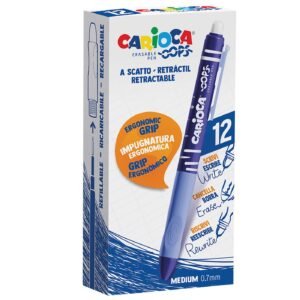 Στυλό που σβήνει με γόμα τζελ 0.7mm  Carioca 43043/02