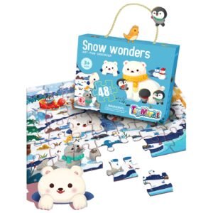 Παζλ 48 τεμ snow wonders 23x18x7cm ToyMarkt 891768