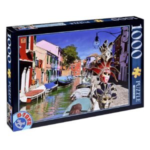 Παζλ 1000 τεμ burano ιταλία 39x27cm D-Toys