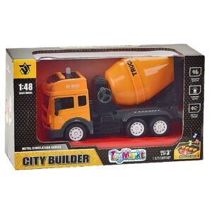 Die cast friction μπετονιέρα με φως + ήχο 27x15x10cm ToyMarkt 902242