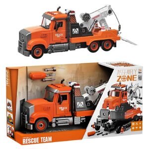 Friction truck διάσωσης με φως + ήχους 42x22x12cm ToyMarkt 902356