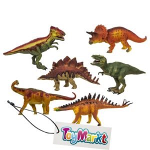 Δεινόσαυροι 6 σχέδια 16cm μεχρι 18cm ToyMarkt 911138