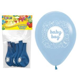 Μπαλλόνια 12″ 6τεμ it ‘s a boy 30cm ToyMarkt 911265