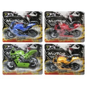 Καρτέλα 1 τεμ μοτοσυκλέτα free wheels 14x12cm ToyMarkt 912770