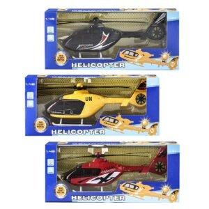 ΕΛΙΚΟΠΤΕΡΟ DIE CAST ΜΕ ΦΩΣ ΚΑΙ ΗΧΟ 27x11x5cm ToyMarkt 912802