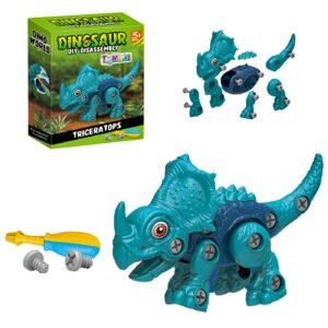 Δεινόσαυρος triceratops συναρμολογούμενο 31 τεμ 16x20x5,5cm ToyMarkt 913274