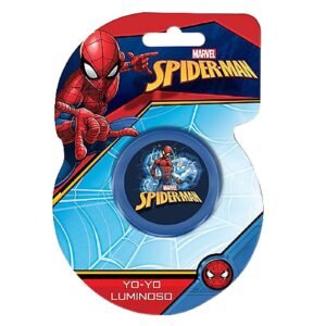 Yoyo (γιογιό) με φως spiderman 13x9cm Spiderman