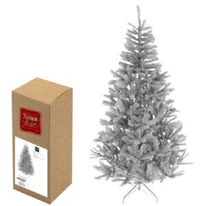 Δέντρο λευκό μεταλλική βάση 180cm 180cm Φ~98cm Xmasfest 1131409