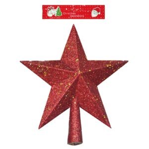 Κορυφή άστρο glitter 20cm Xmasfest 1131703